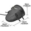 Large Capacity Motorcycle Rear Seat Bag Waterproof Motorbike Tail Bag Saddle Bag for Travel Storage Fits for Electric Bike