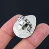 Sterling Silver Natural K2 Jasper Engagement Anniversary Multi Stone Ring US 8