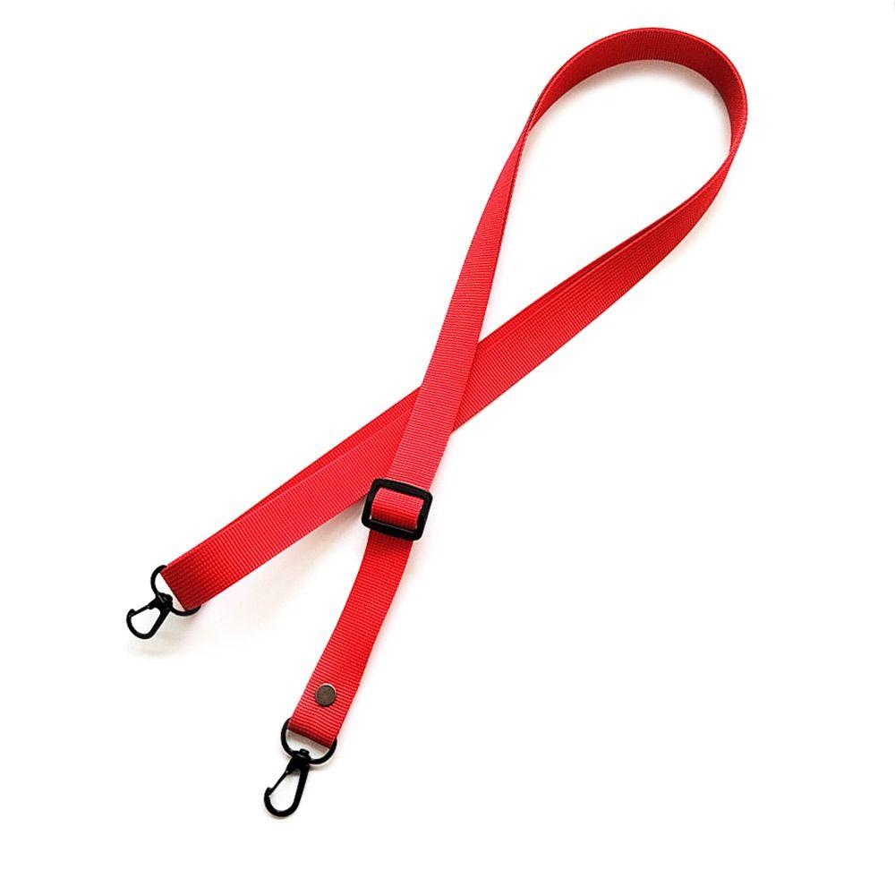 Nylon Shoulder Strap Lanyard Replacement Adjustable Crossbody Bag Strap Solid Color Phone Case Hanging Rope Bag Accessories