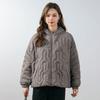 Feder 90 Weiße Entendaune Neuer Nationaler Standard Daunenjacke Damen Mit Kapuze Kapuze Mode Schlank Kurzjacke