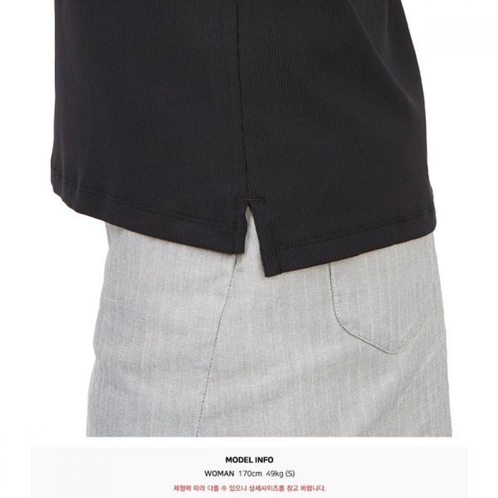 Zipore Golfwear Women S Collar ShorT Sleeve T ShirT g4lS23k135 Onyx