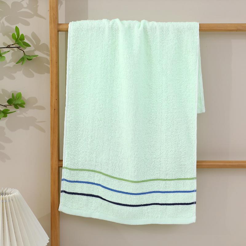 Pure Cotton Towel Household Plain Color Hand Towel Absorbent Adult Face Towel