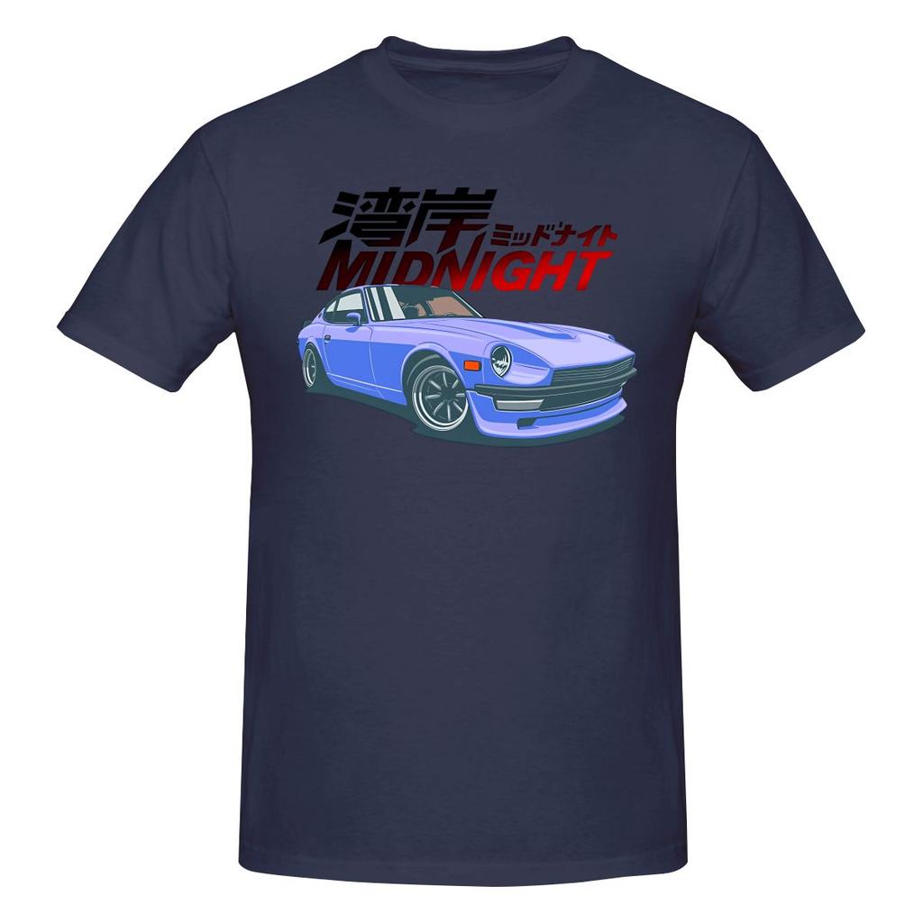 Wangan Midnight Asakura Akios Devil Z Crew Neck Tshirt Casual Girlish Feeling Print Does Not Fade Cotton Tee