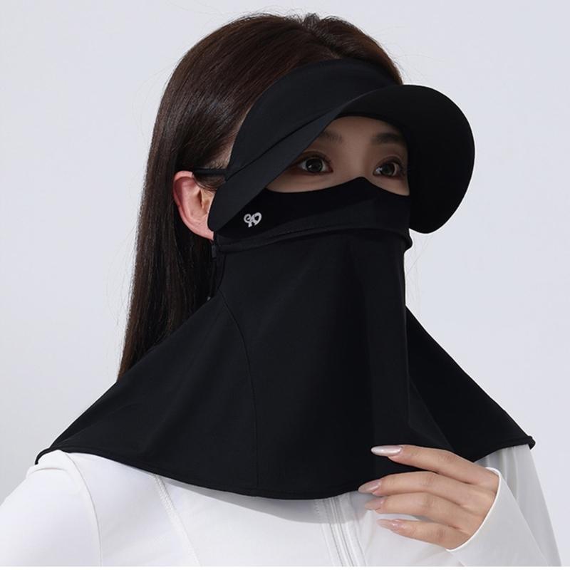 Unisex Mask Sun Protection Face Scarf For Women Ideal For Summer Outdoor Activities Neck Coverage