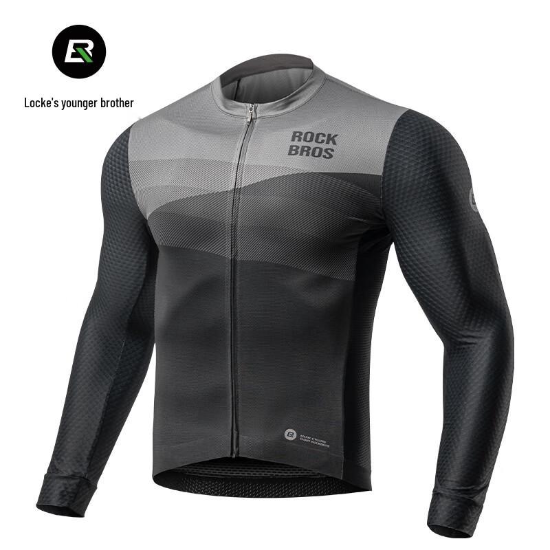 Rockbros Men's Long Sleeve Quick-Dry Cycling Jersey
