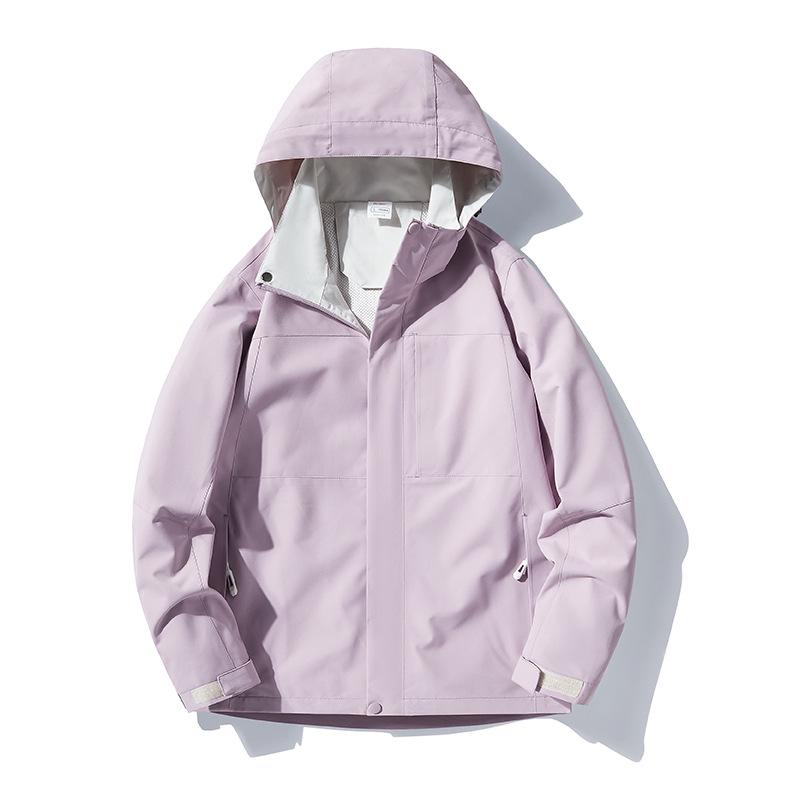 Unisex Windproof & Waterproof Breathable Travel Jacket - New Spring/Autumn Style with Logo Printing Option