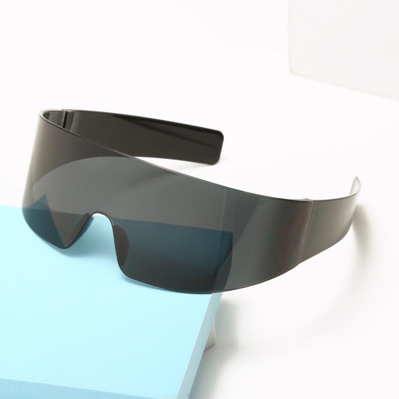 New high definition sunglasses future punk style sports glasses modified face sunglasses windproof and dustproof sunglasses