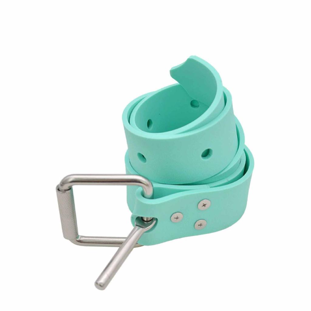 Tauchgewichtsgürtel – Verstellbarer Silikon-Schnellverschlussgürtel für Freediving, Ausrüstung mit Blockstütze