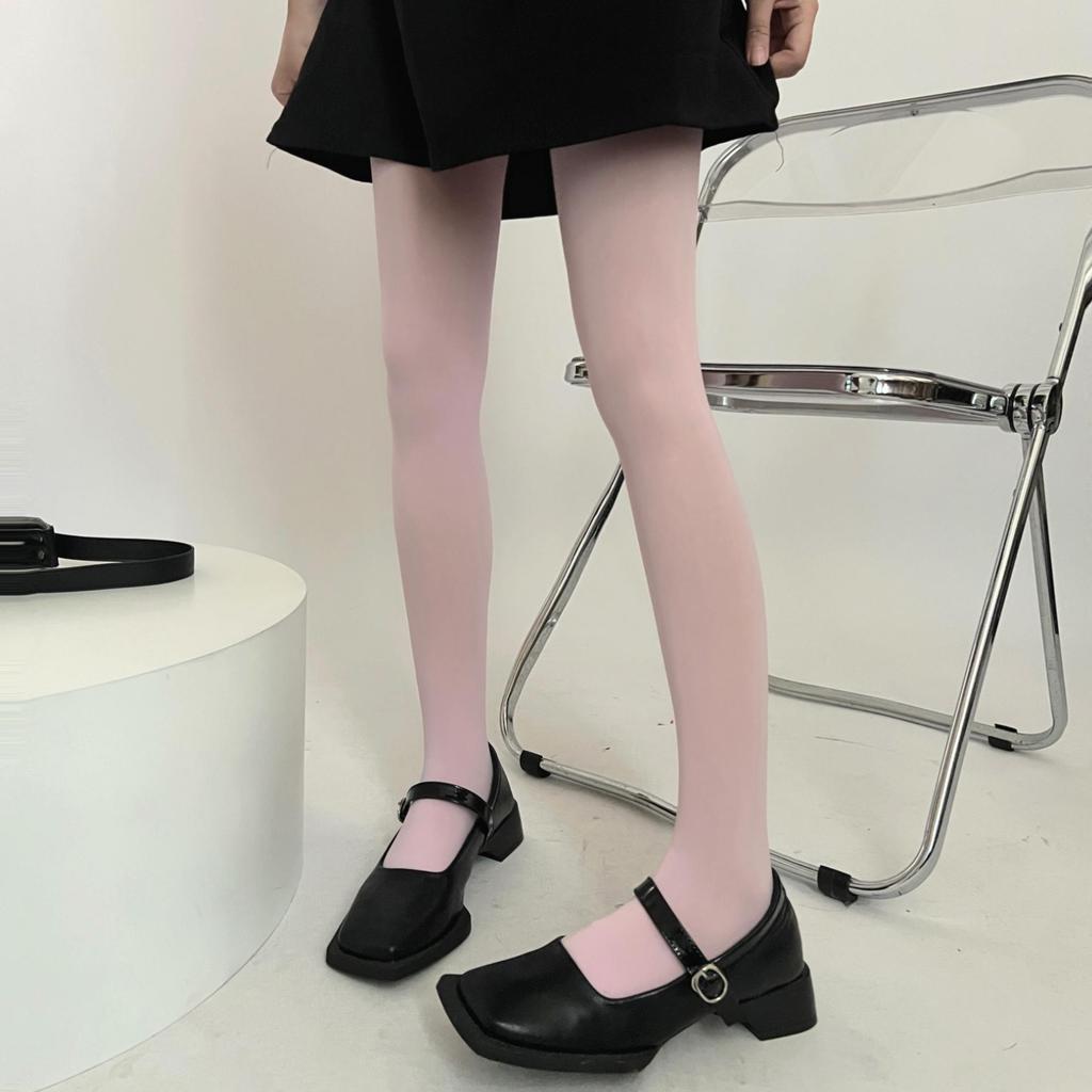 Spring & Autumn Velvet Candy Color Transparent Tights - High Elasticity, Versatile, Sweet & Cool Style.