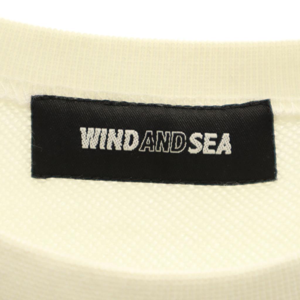 WIND AND SEA Kawasaki Brave Thunders Long sleeve trainer L off white Men's Used