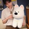 1Pc 25/35/45CM Cute Plush West Highland Dog Plush Toy White Terrier Dolls Stuffed Soft Dog Pillow Kawaii Toy for Birthday Xmas