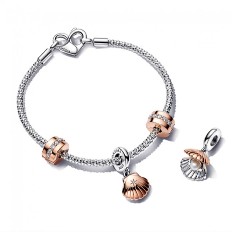 Pandora Moments Studded Chain Bracelet 592453c00
