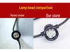 G50 Waterproof LED Solar String Lights for Outdoor Camping, Tents, and Courtyard Decoration.