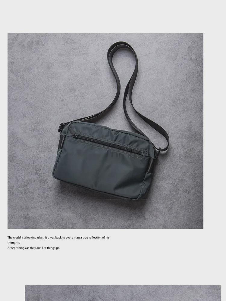 Herren Oxford Stoff Lässige Messenger Umhängetasche: Neuer Trend in der amerikanischen Street Fashion.