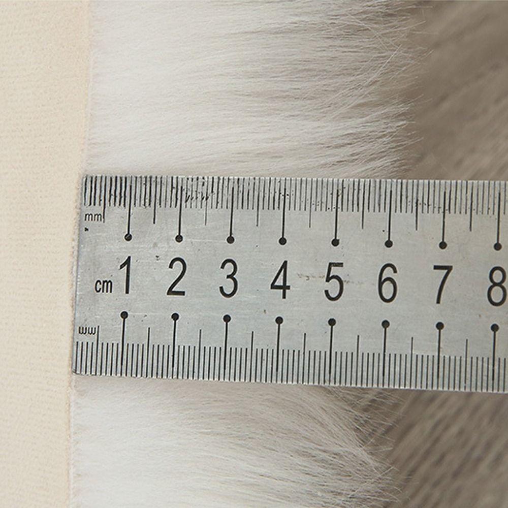 Covor Rotund Pluș Lung Pluș Covoraș Rotund pentru Scaun Covor Cald pentru Noptieră Dormitor