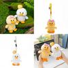 Mousse White Duck Animal Plush Hanging Toy With Pp Cotton Filling For Kids