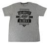 Majestoso Uomo NHL Los Angeles Kings Hockey Maglietta Grigia NWT S