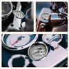 Retro LED Motorcycle Odometer Digital Dashboard Gauge with Dual Trip Meter Indicator Light Clear Display for Motorbike