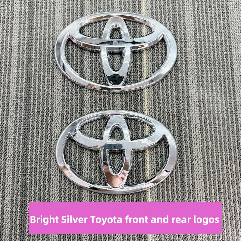 2026 Neu Für Toyota Auto Logo 3D für Toyota Auto Serie Corolla Camry RAV4 Front Kühlergrill Haube Motorhaube Emblem Hinten Heck Stoßstange Tr