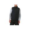 Asics Logo Outdoor Casual Sports Zip-Up Stand Collar Vest Men Vests Black 2031E863-001