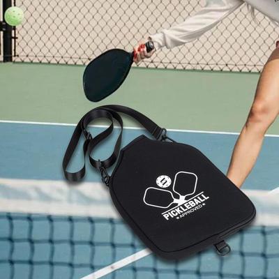 Neoprene Pickleball Paddle Cover Storage Bag Sturdy Lightweight Protector, Pouch for Outdoor