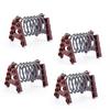 Military Special Forces Sandbag Weapon Box Gun WW2 DIY Building Blocks Educational Creative Bricks Toys For Children Kids Gifts