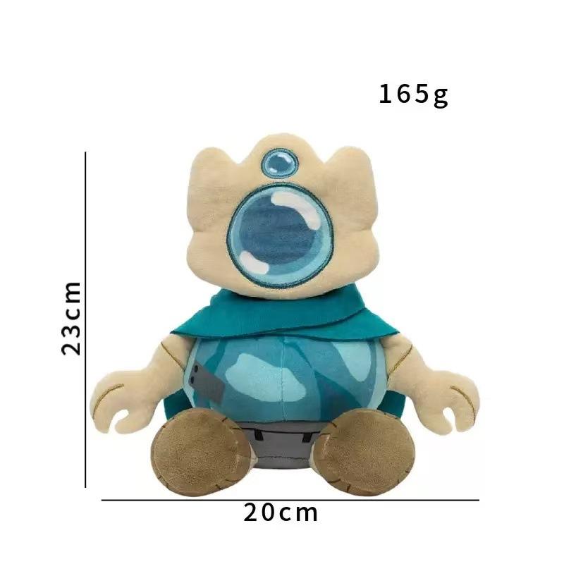Mini Figure Peluche di Neow & Cultista, Giocattoli Morbidi Ufficiali di Slay the Spire, Bambole Carine di Personaggi del Gioco & Regalo da Collezione per Fan
