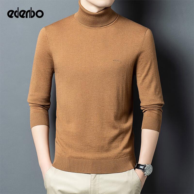 

Edenbo Men s Business Wool Turtleneck Sweater 3XL