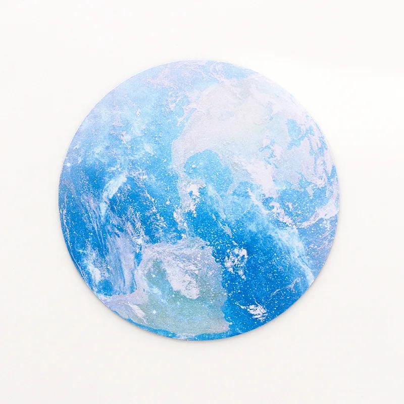 1pc New Arrivals Fashion Moon Phase Planet Retro Mouse Pad Round Computer Mouse Pad Gaming Mousepad for Pc Laptop Desk Cushion