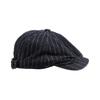 Clape Hunting Newsboy Newsboy Bird Hunting Striped Cotton Casual Commuter Stylish Unisex Work Cap Men's Cap, Cap, Cap, Cap, Beret, Cap, Gentleman's