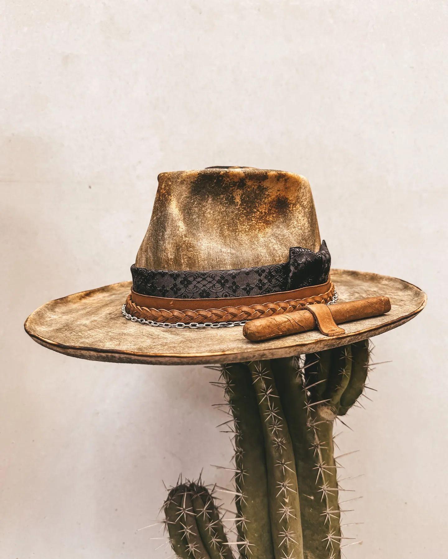 Pure Wool Felt With Decorative Retro Style L（58-60cm）