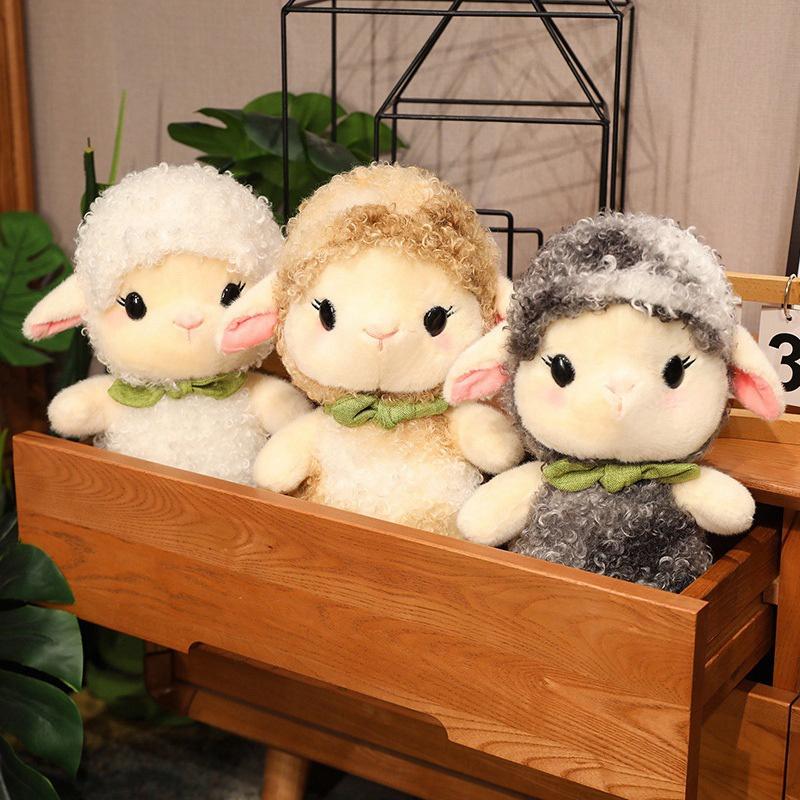 Cute Cartoon Sheep Plush Toy For Girls Soft And Fluffy Gift For Girls Of All Ages
