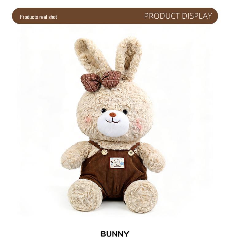 Cute Rabbit Doll Hug Pillow - Sleep Companion & Holiday Gift for Children