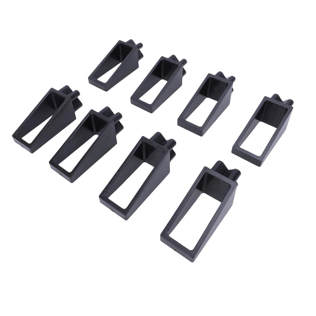 8PCS Truck Bed System Blocker Plastic Truck Bed Protector Corner Guard for Rail