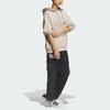 adidas Originals Letter Logo Pattern Long-Sleeve Hoodie for Women, Light Brown