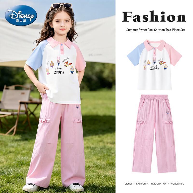 Disney Girls Color Block Polo Set 150