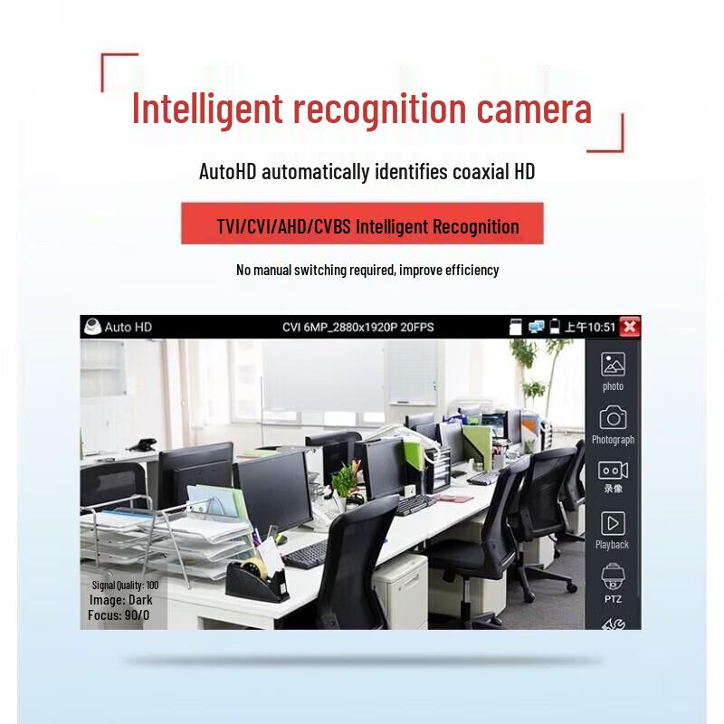 WANGLU IPC-5100C Network Video Tester CN plug (adapter included)