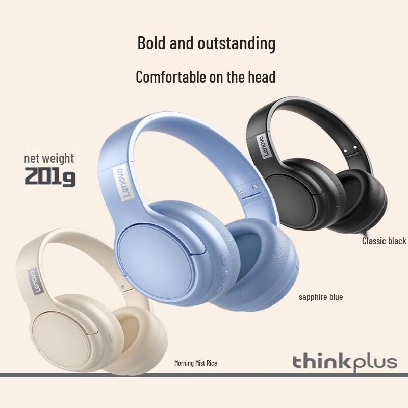 Lenovo thinkplus TH20 Over-Ear Bluetooth Headset