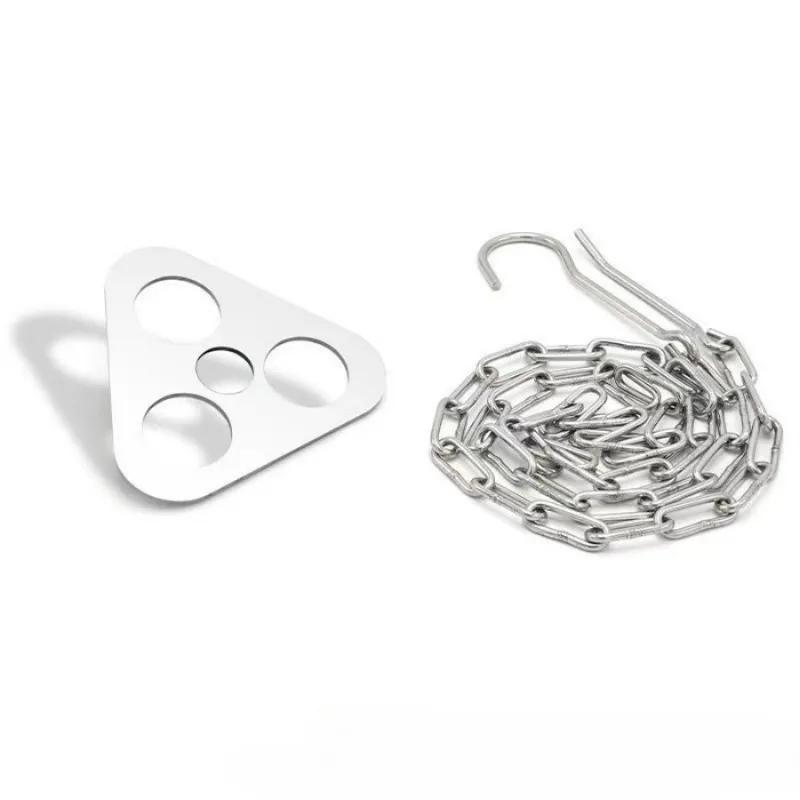 1PC Outdoor Stainless Steel Picnic Tripod Adjustable Can Hanger Convenient and Easy To Set Up Camping Campfire Barbecue.