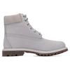 Timberland 6 Inch Prm Lt Grey Fq Casual Outdoor Short Martin Boots Women Boots White A1UWFE02