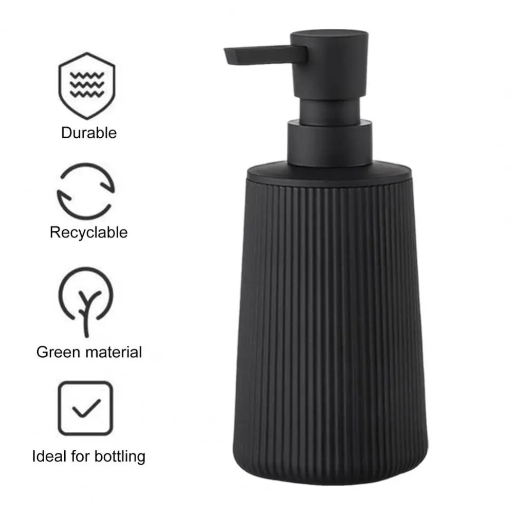 380ml Capacity Handwash Container Press Pump Soap Lotion Bottle Lotion Gel Jar  Kitchen Use