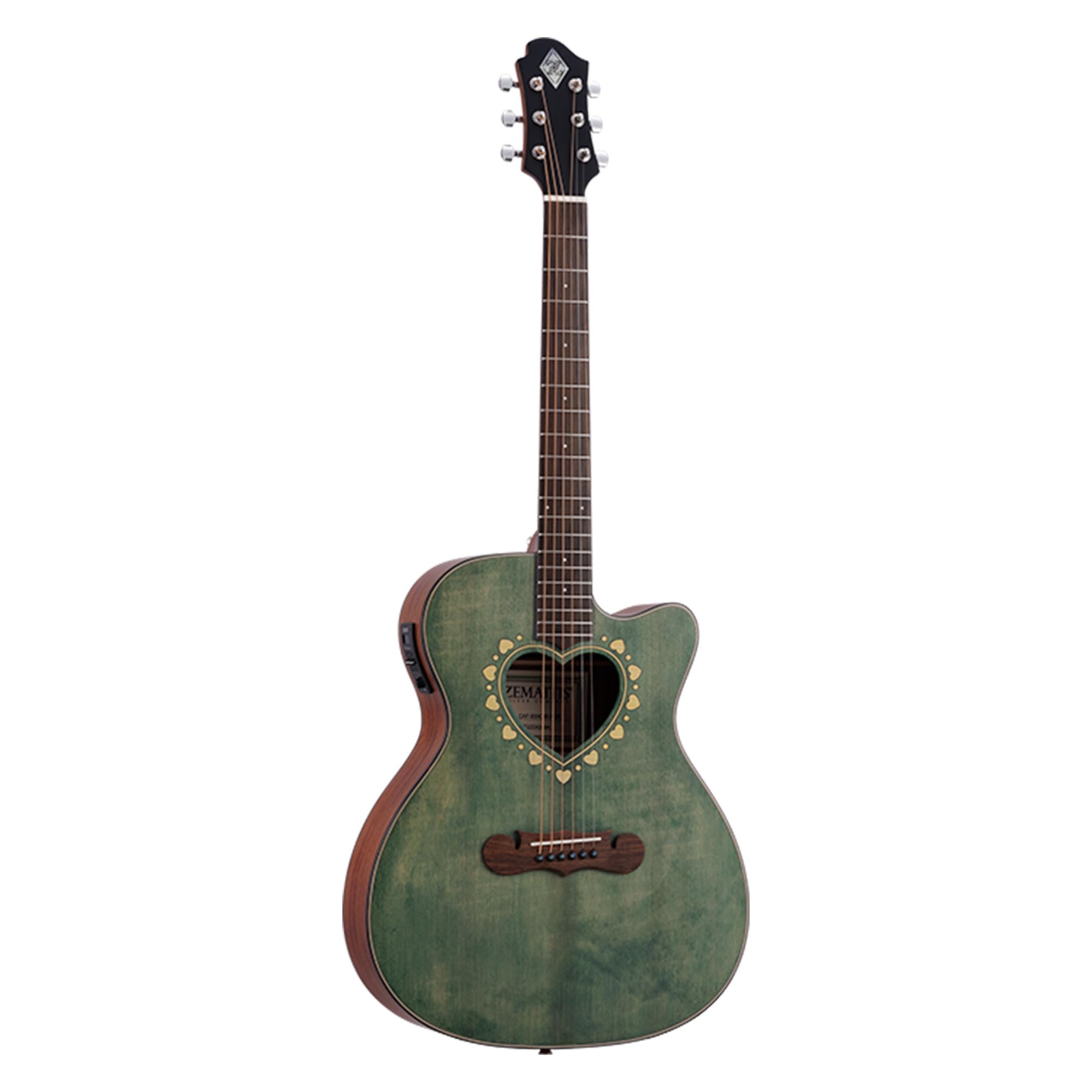 

Zemaitis Electric Acoustic Guitar CAF-85HCW Forest Green (Forest Green)