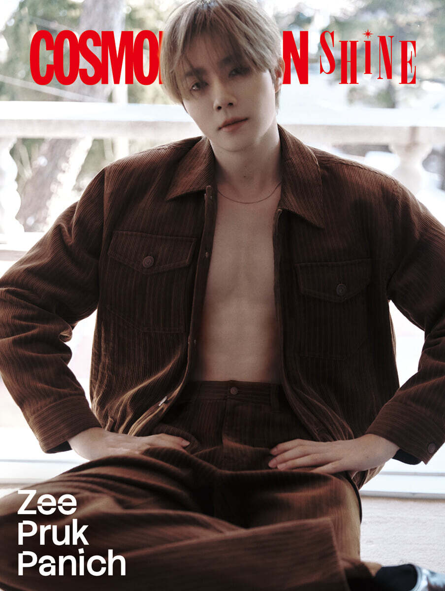 [Pre-Order] COSMOPOLITAN Korea SHINE Zee Pruk Panich Thai Actor Type A B C Photocard Bromide Kpop Magazine Official Limited Collector Edition New type: B