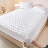 Waterproof Quilted Mattress Protector with Small Checkered Design