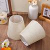2pcs Decorative DIY E14 Modern Linen Fabric Ceiling Pendant/Table Lamp Replace Drum Light Shade Cover For Home Living Room Hotel