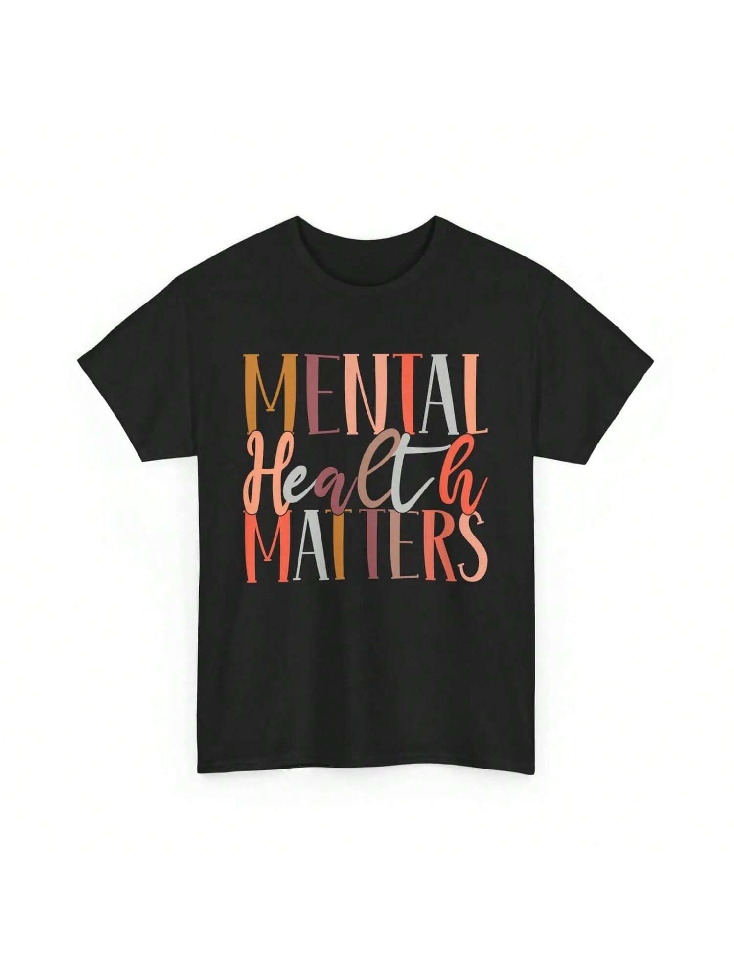 unisextal Health Awareness T Shirt Matters S разноцветный