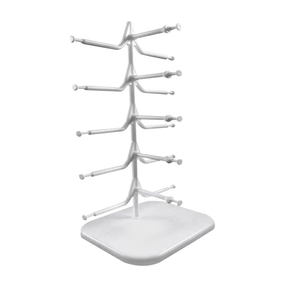 5/10 Pairs Glasses Display Stand Sunglasses Rack Shelf Eyewear Eyeglasses Frame Organizer Show Holder Tray 5 Layer Space Saving