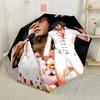 Elvis Presley Performance Portable Automatic Umbrella Retractable Design with 8-Rib Durability Durable Plastic & Iron for Outdoor Daily Use