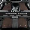Galaxy E5 TPE Double-Layer Car Floor Mats: Driver, Passenger, and Rear Row Protection