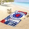 1pc Rangers FC Beach Towel, A Vibrant Beach Towel Suitable for Outdoor Activities, Camping, Hiking